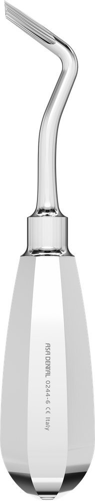 Wurzelheber - Spiralförmige Spitze 6K 0244-6 – ASA Dental S.p.A. Uninominale, Root Elevators