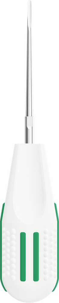 Periotom für atraumatische Luxation - 2 mm - Smaragdgrün - Gerade 0280-2R – ASA Dental S.p.A. Uninominale