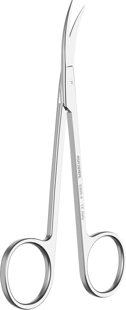 Iris - curve - 11,5 cm – ASA Dental S.p.A. Uninominale, Skalpelle und Zubehör