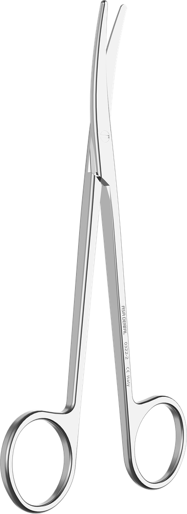 Präparierscheren - gebogen - 14,5 cm 0322-2 – ASA Dental S.p.A. Uninominale, Chirurgische Instrumente