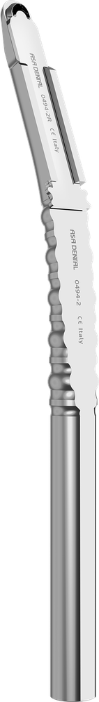 Raschietto per osso - 15 cm - curvo