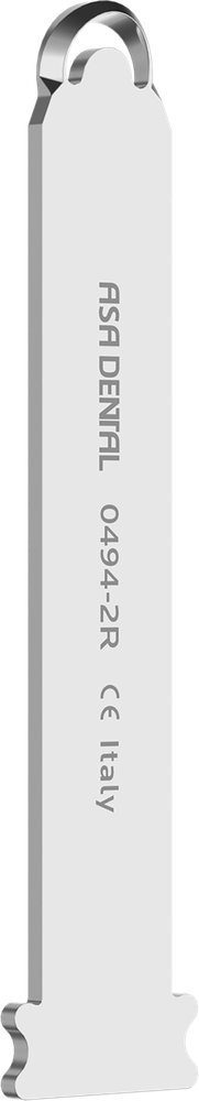 Raschietto per osso - retto - lama per 0494-2