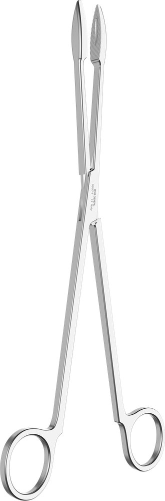 Pinze porta tamponi - rette - 25 cm