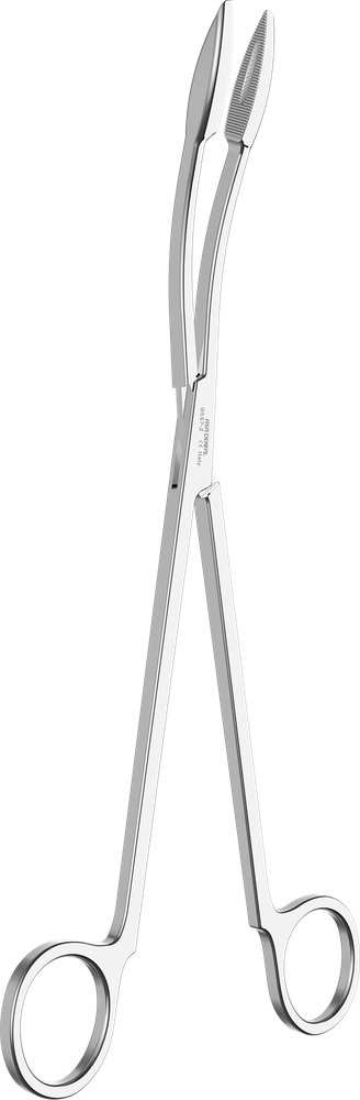 Verbandzangen - gebogen - 25 cm 0557-2 – ASA Dental S.p.A. Uninominale, Tweezers