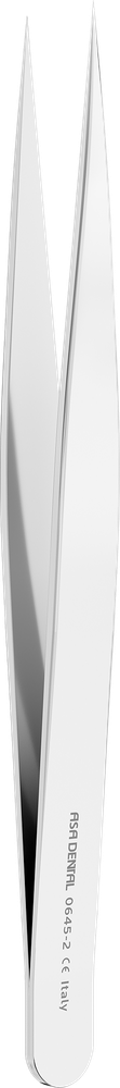 Gewebepinzette - 12 cm - besonders dünne Spitzen 0645-2 – ASA Dental S.p.A. Uninominale, Tweezers