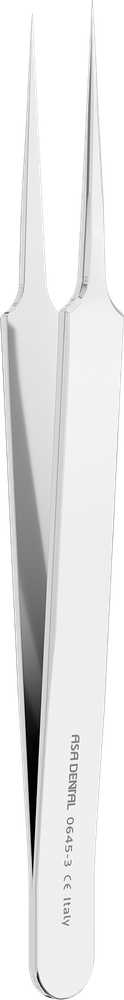 Gewebepinzette - 11,5 cm - besonders dünne Spitzen 0645-3 – ASA Dental S.p.A. Uninominale, Instrumente für Zahntechnik