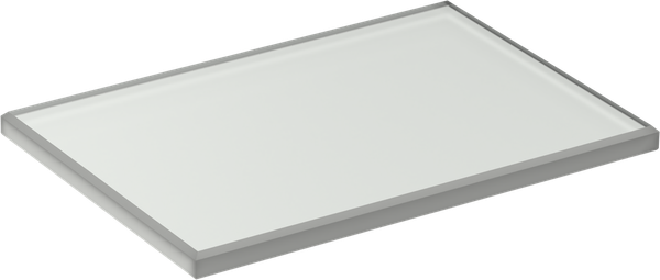 Zementspatel - Glasplatte - 8 x 12 x 0,5 mm 0999-1