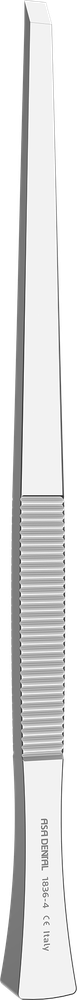 Knochenmeißel für Paradontologie - 17 cm - 4 mm 1836-4 – ASA Dental S.p.A. Uninominale