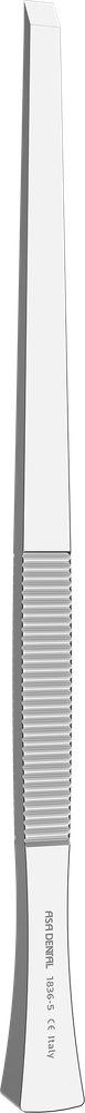 Knochenmeißel für Paradontologie - 17 cm - 5 mm 1836-5