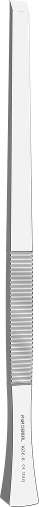 Knochenmeißel für Paradontologie - 17 cm - 6 mm 1836-6 – ASA Dental S.p.A. Uninominale, PA-Chirurgie