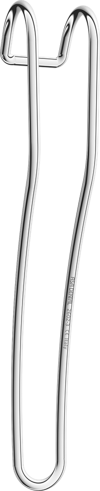 Zungenabhalter - Lippen-Retraktor - 14 cm 2602-3 – ASA Dental S.p.A. Uninominale, Chirurgische Instrumente