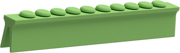 Verde - Blocca strumenti in silicone 10 posti