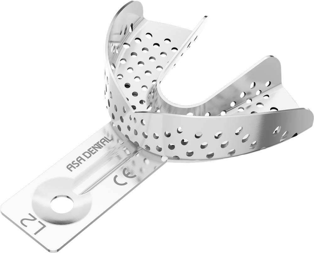 Perforiert aus Aluminium - Retentionsrand - UK - XS 2800-L2 – ASA Dental S.p.A. Uninominale