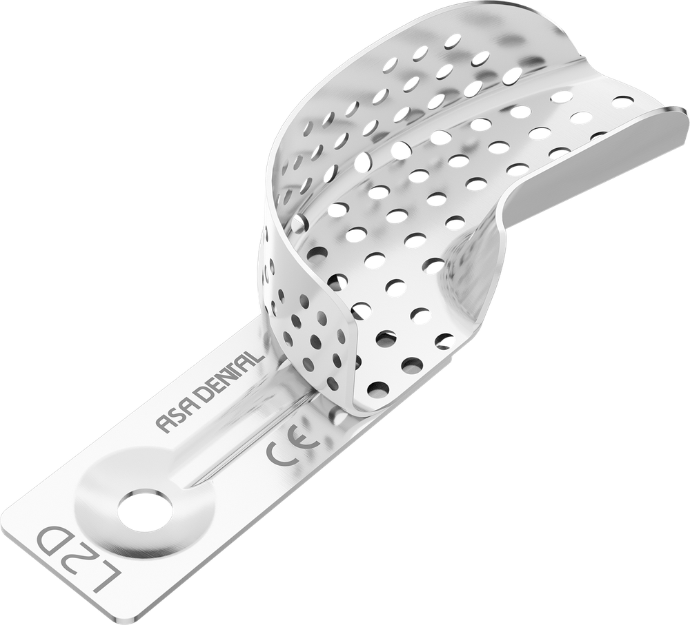 Perforiert aus Aluminium - Retentionsrand - HALBSEITIG - XS 2800-L2D – ASA Dental S.p.A. Uninominale