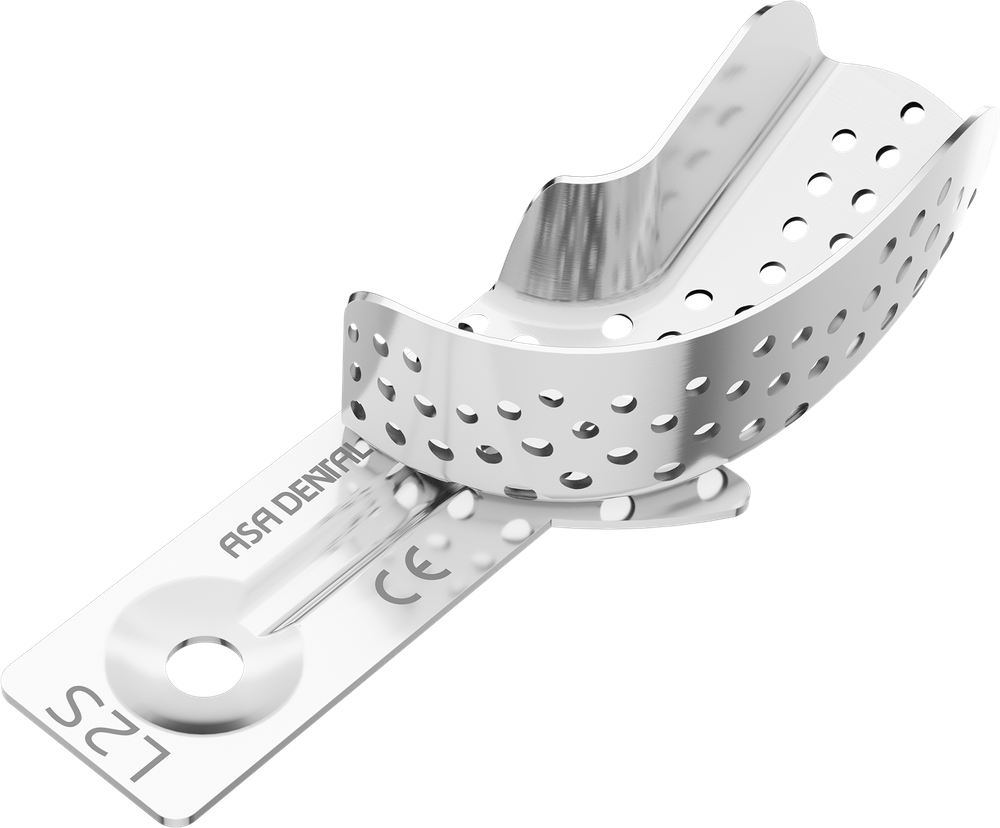 Perforiert aus Aluminium - Retentionsrand - HALBSEITIG - XS 2800-L2S – ASA Dental S.p.A. Uninominale