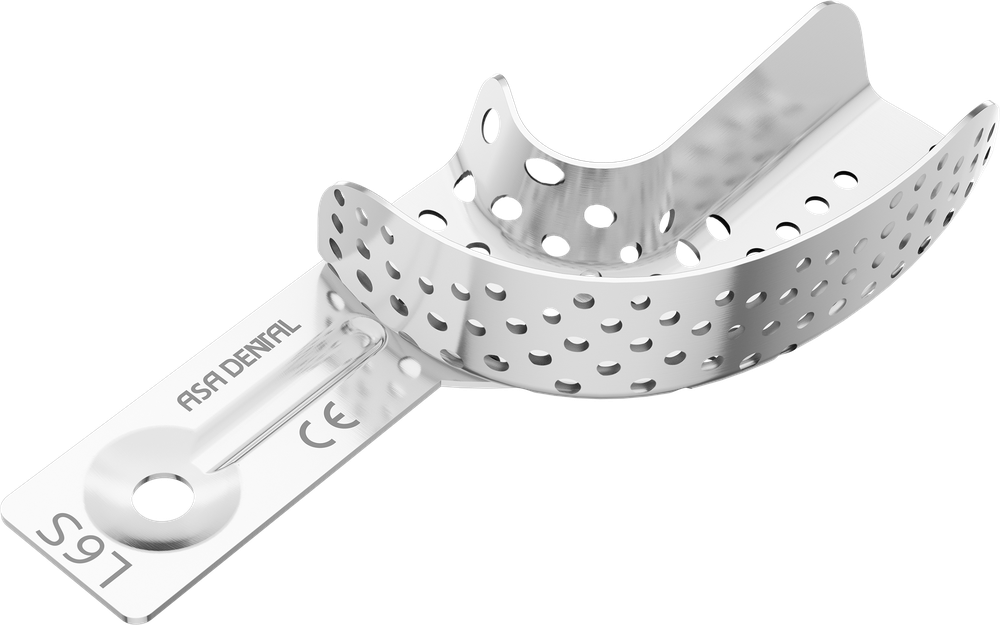 Perforiert aus Aluminium - Retentionsrand - HALBSEITIG - XL 2800-L6S – ASA Dental S.p.A. Uninominale
