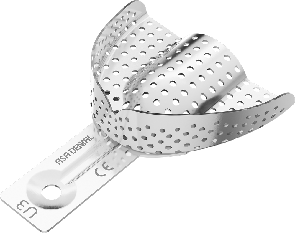 Perforiert aus Aluminium - Retentionsrand - OK - S 2800-U3 – ASA Dental S.p.A. Uninominale