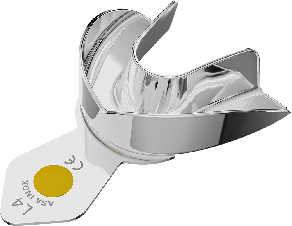 Nicht perforiert, Edelstahl - NEW SUPER - Retentionsrand - UK - S 2803-L4 – ASA Dental S.p.A. Uninominale