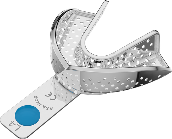 Perforiert, Edelstahl - PERMA-LOCK - Retentionsrand - UK - M 2804-L4