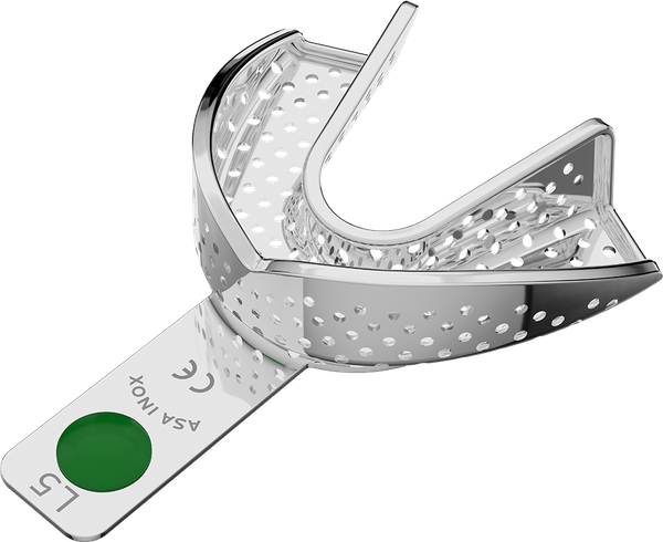 Acciaio inossidabile perforato - PERMA-LOCK - bordo di ritenzione - INFERIORE - L