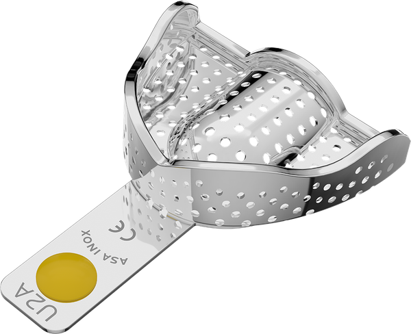Perforiert, Edelstahl - PERMA-LOCK Anatomic - Retentionsrand - OK - XS 2804-U2A
