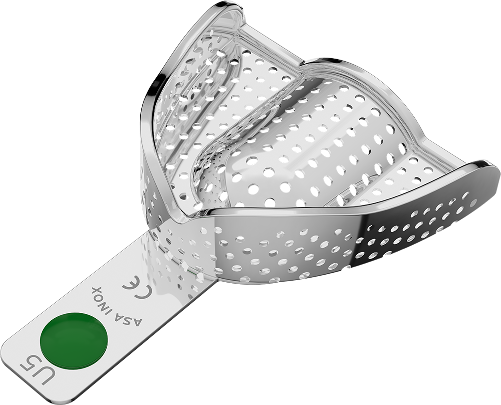 Acciaio inossidabile perforato - PERMA-LOCK - bordo di ritenzione - SUPERIORE- L