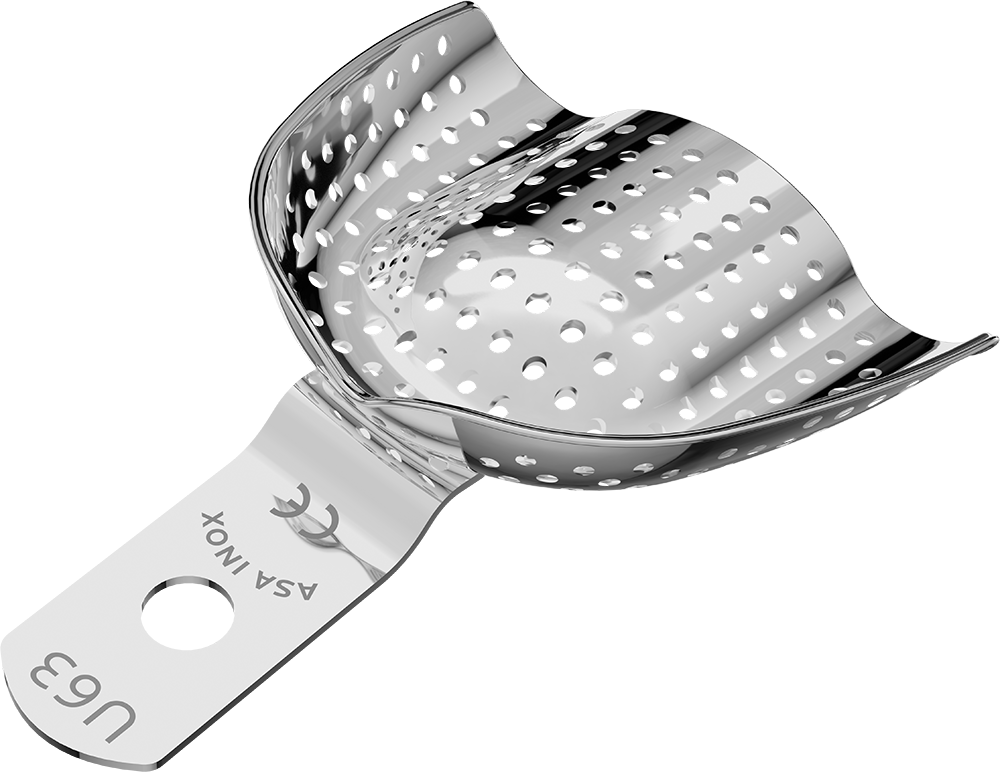 Perforiert, Edelstahl - unbezahnt - Retentionsrand - OK - NM 2806-U63 – ASA Dental S.p.A. Uninominale