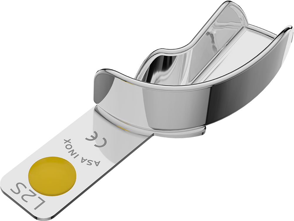 Nicht perforiert, Edelstahl - PERMA-LOCK - Retentionsrand - HALBSEITIG - XS 2807-L2S – ASA Dental S.p.A. Uninominale