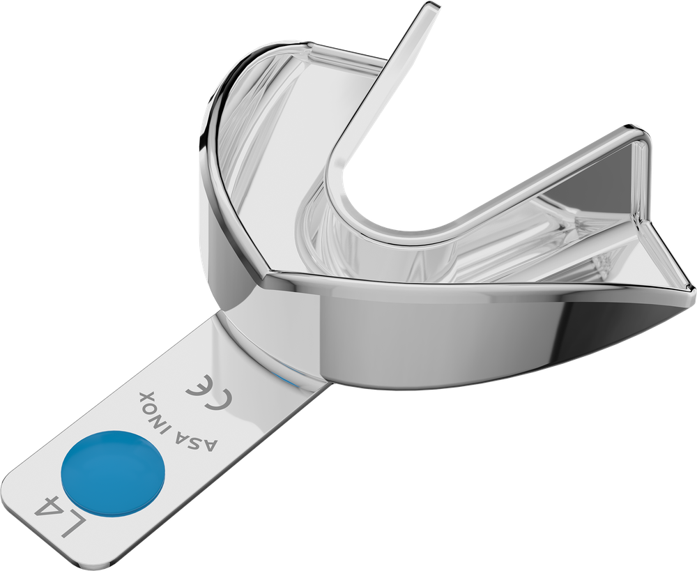 Nicht perforiert, Edelstahl - PERMA-LOCK - Retentionsrand - UK - M 2807-L4 – ASA Dental S.p.A. Uninominale