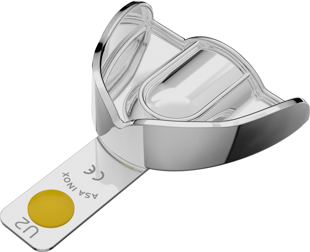 Nicht perforiert, Edelstahl - PERMA-LOCK - Retentionsrand - OK - XS 2807-U2 – ASA Dental S.p.A. Uninominale