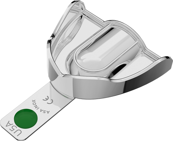 Nicht perforiert, Edelstahl - PERMA-LOCK Anatomic - Retentionsrand - OK - L 2807-U5A