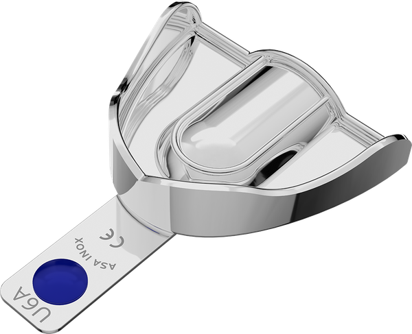Nicht perforiert, Edelstahl - PERMA-LOCK Anatomic - Retentionsrand - OK - XL 2807-U6A