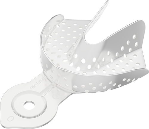 Aluminium perforiert mit Farb-Markierung - für Implantologie - UK - XS 2814-L0 – ASA Dental S.p.A. Uninominale