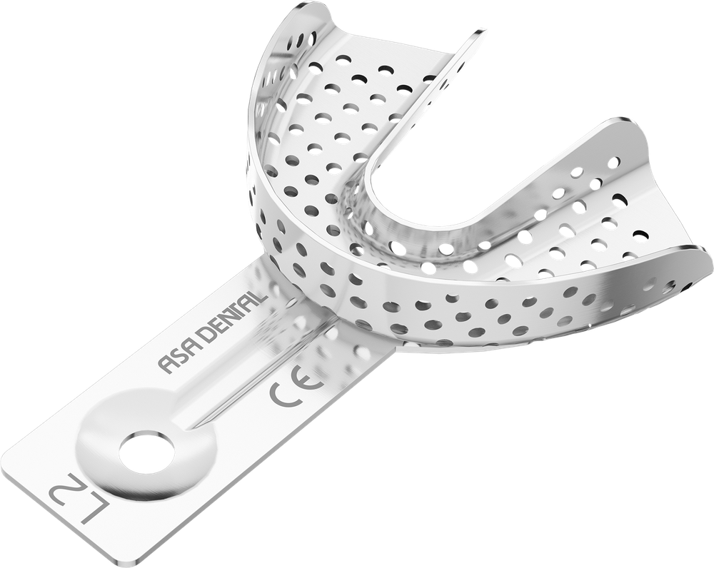 Perforiert aus Aluminium - ORTHOBABY für Kinder - Retentionsrand - UK - XS 2816-L2 – ASA Dental S.p.A. Uninominale