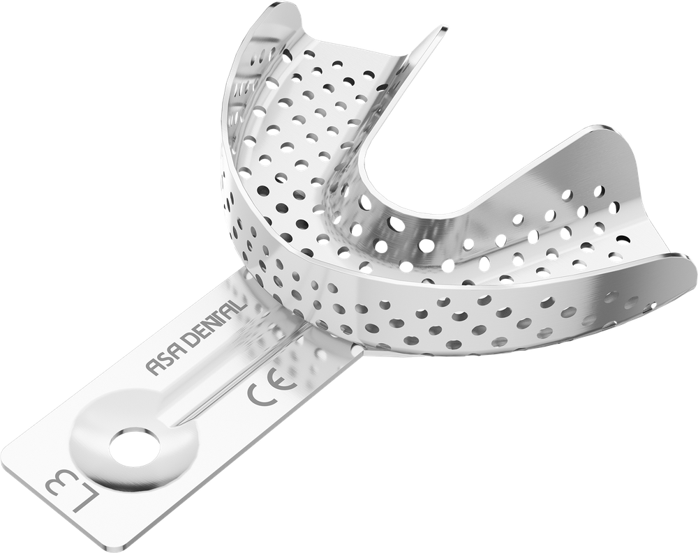 Perforiert aus Aluminium - ORTHOBABY für Kinder - Retentionsrand - UK - S 2816-L3 – ASA Dental S.p.A. Uninominale