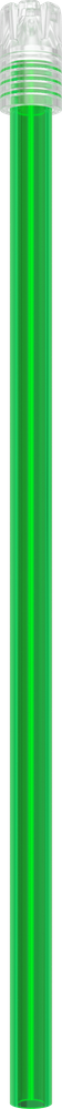 Multicolore - PUNTA RIMOVIBILE - tubo verde punta trasparente - 15 cm