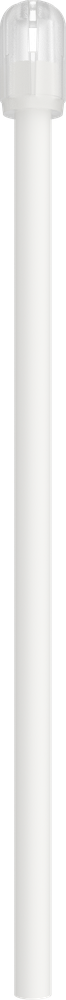 Weiche/ABNEHMBARE KAPPE - weißes Röhrchen, transparente Kappe - 155 mm 2903E-BT155 – ASA Dental S.p.A. Uninominale