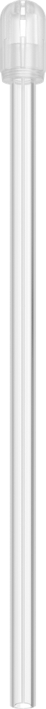 Weiche/ABNEHMBARE SPITZE - transparentes Röhrchen, transparente Spitze - 155 mm 2903E-TT155 – ASA Dental S.p.A. Uninominale