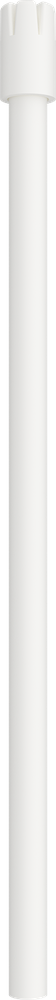 Minz-Aroma - FESTE KAPPE - weißes Röhrchen, weiße Kappe - 15 cm 2908E-BBS15