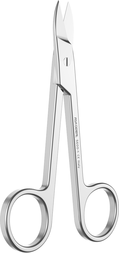 Kronenschere - gerade, einseitig gezahnt - 10,5 cm 5600-1