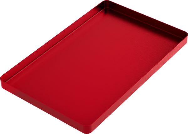 Instrumenten-Tablett - LARGE - Rot - 284x183x17 mm AL2720-LR
