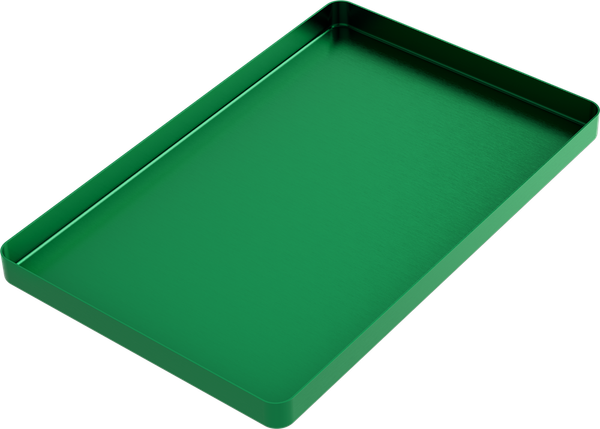 Instrumenten-Tablett - LARGE - Grün - 284x183x17 mm AL2720-LV