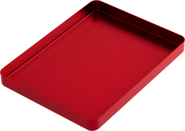 Instrumenten-Tablett - MEDIUM - Rot - 142x183x17 mm AL2722-LR