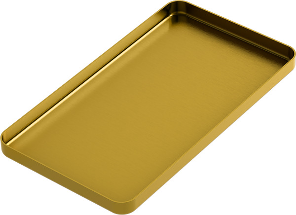 Instrumenten-Tablett - MIN - Gold - 100x180x11 mm AL2723-LO