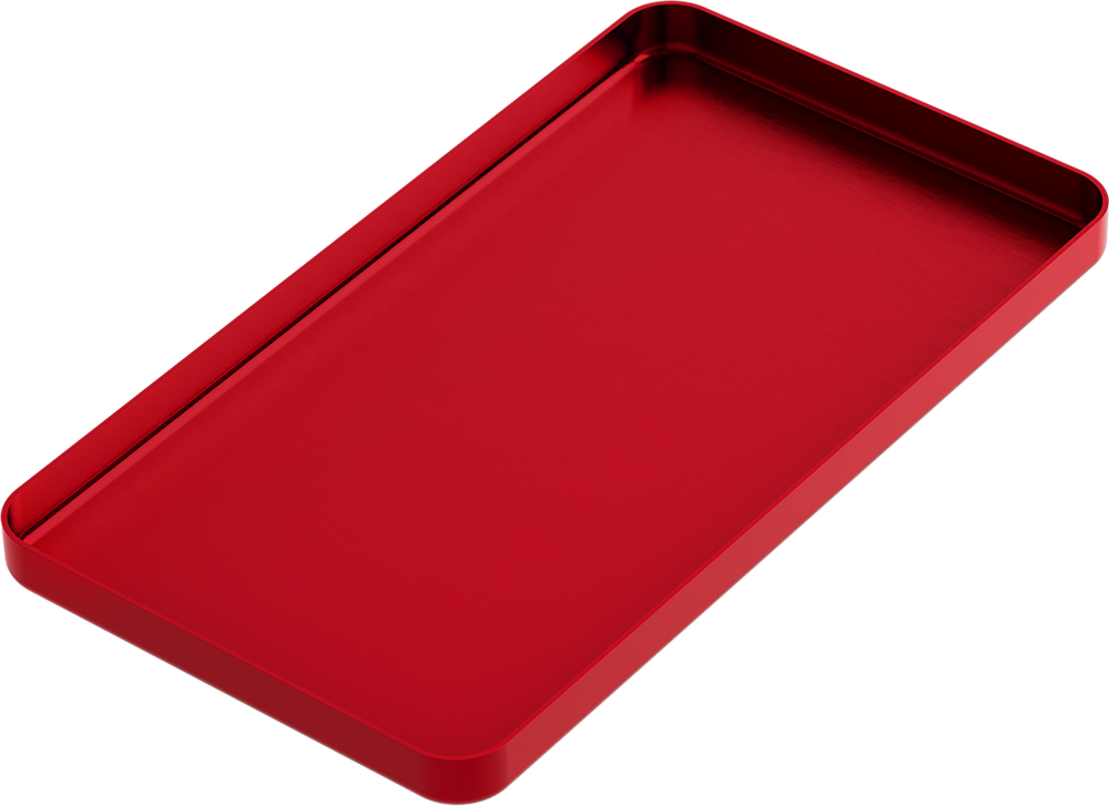Instrumenten-Tablett - MINI - Rot - 100x180x11 mm AL2723-LR – ASA Dental S.p.A. Uninominale