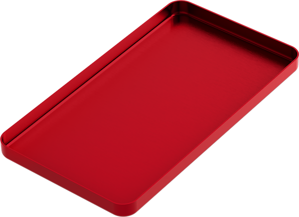 Instrumenten-Tablett - MINI - Rot - 100x180x11 mm AL2723-LR