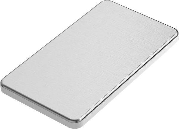 Instrumenten-Tablett - Deckel - Silber - 103x182x10 mm AL2723-UA