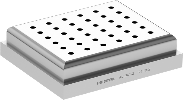 Bohrerstander mit Sockel für 36 FG/CA Bohrer (groß) AL2761-2