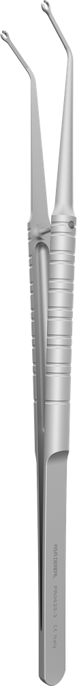 Gewebepinzette - Nahtpinzette - 17 cm - 0,13 mm PR0625-3 – ASA Dental S.p.A. Uninominale