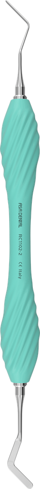 Heidemann-Spatel # 2 - Türkis - AsaLady RC1102-2 – ASA Dental S.p.A. Uninominale, Füllungsinstrumente